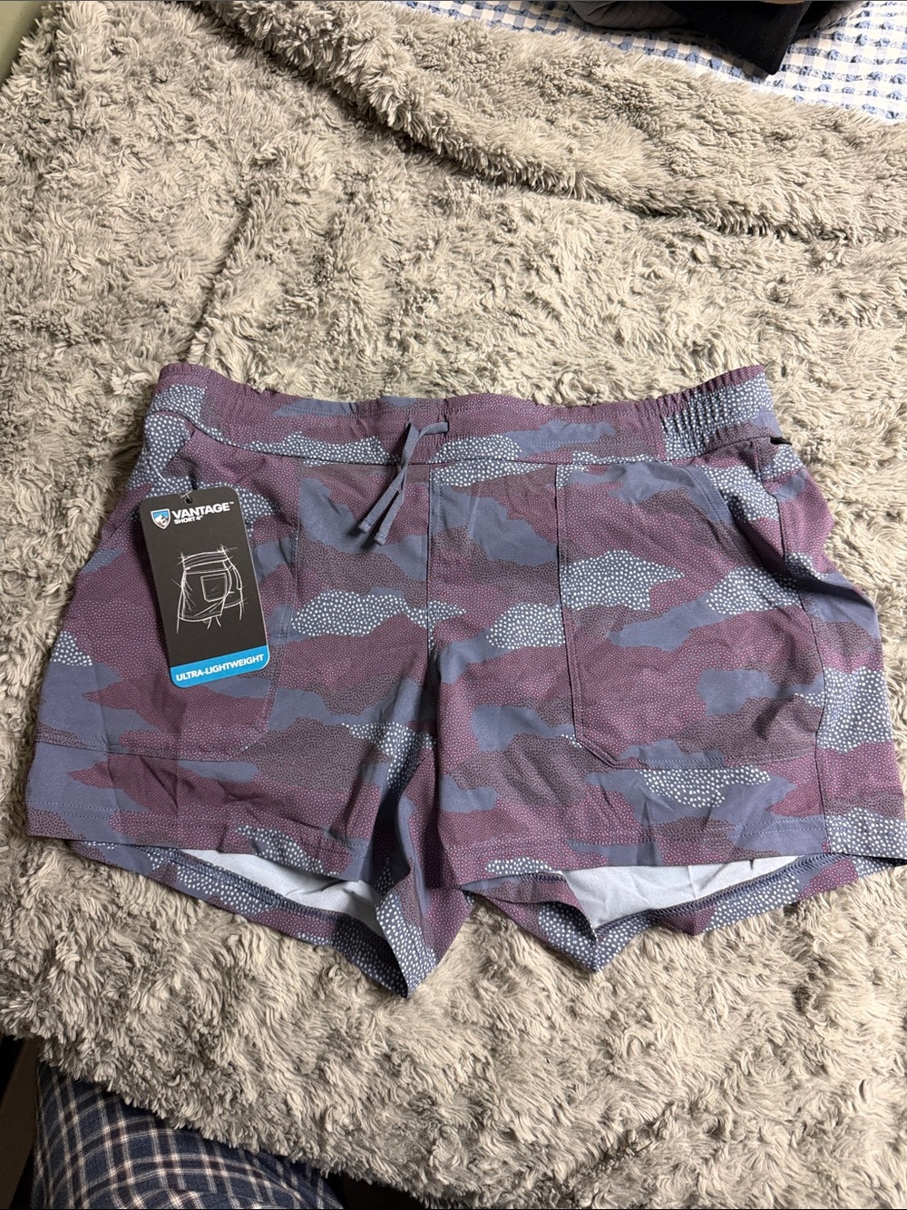Kuhl Women's Purple Camo Lightweight Shorts